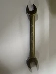 Vintage Stanley Double Open End 1/2 X 9/16 Wrench 86-803. Fixed Price $9.95.