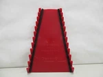 Blue Point YA389 Made The Usa 11 Slot Red Wrench Rack. Fixed Price $18.00.