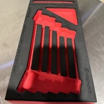 Snap-on Foam FMWRM24B For 9-21 Metric Double End Flare Nut Wrench Set. Fixed Price $249.95.