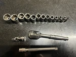 Snap On 1/4" Drive 6-POINT Metric Socket Set 4MM To 15MM TMM4 TMM15 117TMMG. Fixed Price $224.28.