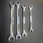 Snap On Rxh 4PC Sae 3/8" - 13/16" Chrome Point Double End Flare Nut Wrench Set. Fixed Price $125.00.