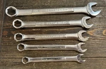 Lot Of Six Point Craftsman Wrenches Sae 7/16 1/12 9/16, 5/8 3/4. Fixed Price $70.00.