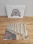 Vintage Craftsman 44652, 8-PC. 12-PT. Sae Combination Wrench Set Forged Usa. Fixed Price $44.99.