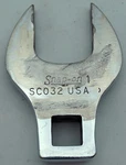 Snap-on Usa 1/2" Drive Sae Open-end 1" Crowfoot Wrench SCO32. Fixed Price $25.99.