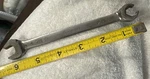 7/16 Snap-on Tools Usa RXS14B Sae Flare Nut Point Wrench Open-end Vtg. Fixed Price $14.24.