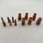 Lot Of 12 Oerlikon Metco 7MM & 8MM Nozzles, F4-TF Tips *read*. Fixed Price $294.45.