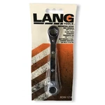 Lang 3/8" 7/16" 6PT Offset Ratcheting Box Wrench ROW-1214 Made Usa. Fixed Price $12.10.