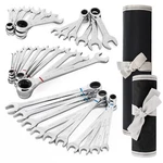 Duratech Ratcheting Combination Wrench Set, 20 32-PIECE, Blue,red. Fixed Price $146.24.