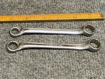 Snap On Stubby 12 Pt Sae Boxed End Wrenches 7/16 1/2, 9/16 Usa. Fixed Price $36.00.