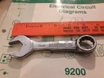 Matco Tools RCS19M2 19MM Metric Stubby Combination Wrench 12-POINT Usa. Fixed Price $26.99.