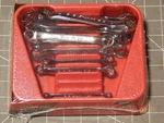 New Snap On 9PC Sae Short Offset Double Box Wrench 13/16" 12PT XS609A. Fixed Price $314.99.