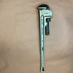 Snap-on Tools Usa PWA24A 24" Adjustable Aluminum Handle Pipe Wrench. Fixed Price $174.83.