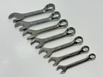 Matco Tools Usa SMCS72T 7PC Sae 3/8-13/16" Stubby Short Combination Wrench Set. Fixed Price $139.99.