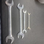 Snap On #vo Series Pc Sae Double Open End Chrome Wrench Set 1/4 - 13/16. Fixed Price $80.00.