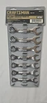 Vtg Craftsman 9 44111 7 Pc Short Combination Wrench Set Metric Usa Stubby 10-18. Fixed Price $90.00.