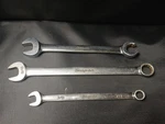 Snap-on Sae Combination Wrench Lot OEX12B OEX18A RXS18 3/8 9/16. Fixed Price $44.00.