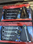 Sears Craftsman Usa Nos 10PC Reversible Ratcheting Wrench Set Metric Sae 42409 8. Fixed Price $249.00.