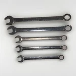 Snap-on 5PC Large Sae Combination Wrench Set 13/16-1-1/4 Loex Flank Drive. Fixed Price $274.95.