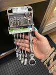 Pittsburgh Flex-head Metric Ratcheting Combo Wrench Set, 5PC 60592 (ECP017841). Fixed Price $22.99.