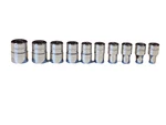 Snap On Usa 110TMY New Piece 1/4 Drive 6 Point Sae Shallow Chrome Socket Set. Fixed Price $147.95.