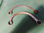 Cornwell Half Moon Wrench 5/8" & 3/4" BWM-2024 Usa Hand Tool + Extra Pre-owned. Fixed Price $10.00.