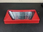 #BM515 Snap Tools OEX707B Sae Chrome Combination Wrench Set 3/8" 3/4". Fixed Price $239.95.