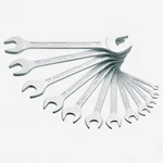 Hazet 450N/12 Double Open-end Wrench Set. Fixed Price $257.40.
