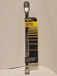Vtg 1982 Stanley Dbl Offset Box Wrench 5/8" 3/4" #86-881 Forged Alloy 11"L Usa. Fixed Price $6.00.