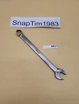 Snap-on Tools OEX16 1/2 12 Point Sae Flank Dr Combination Wrench Usa. Fixed Price $15.99.