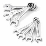 Powerbuilt 7 Piece Metric Stubby Combination Wrench Set - 640204. Fixed Price $41.95.