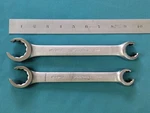 Nice Vintage Vulcan Usa Flare Nut Line Wrench Pair XFN-2836 & 2432 Polished Face. Fixed Price $48.00.