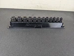 #BO718 Snap-on 3/8" Drive Metric 6-PT Semi-deep Impact Socket Set 212IMFMSYA. Fixed Price $199.95.