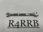 Snap-on Tools Usa New 6MM & 7MM Metric Double Open End Chrome Wrench VOM67B. Fixed Price $39.95.