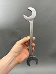 Vtg Matco Tools Usa ROEA44A 1-3/8" Sae 4-WAY Angle Head Open End Wrench. Fixed Price $49.99.