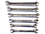 Snap On Tool Usa RXFMS606 Piece Metric Point Double End Flare Nut Wrench Set. Fixed Price $234.95.