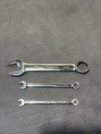 Snap-on Wrenches Lot Of 3; 3/4 OES24B. 5/16 OES10B. 1/4 OES8B. Usa.. Fixed Price $39.50.
