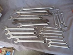 Proto Big Combination Wrench Lot Of 21 - Nice Variety Cl. Fixed Price $165.00.
