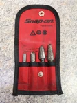 Snap-on (VWB400A) 4-PIECE Carbide Grinding Burr Set Kit Bag. Fixed Price $99.99.