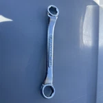 New Vintage Sk Wayne M-1618 1/2 9/16 Double Box End Wrench Usa Offset. Fixed Price $24.99.