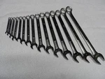 Craftsman Sae Combination Wrench Set, Usa Nos, 12 Pt, 1/4" 1-1/16" 15 Pcs. Fixed Price $214.93.