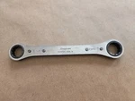 Snap On 3/4"-13/16" 12PT Sae Chrome Ratcheting Box Wrench R2426A. Fixed Price $22.00.