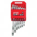 Craftsman Metric Flex Head Ratchet Wrench Set CMMT87009. Fixed Price $66.00.