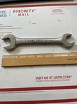 Vlchek Wrench W03032 15/16IN X 1IN Open End Usa Mechanics Hand Tool. Fixed Price $8.99.