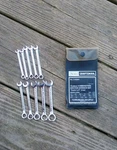 Craftsman 10 Pc Combination Ignition Wrench Set Complete 9-43441. Fixed Price $19.88.