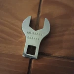 Mac 3/8" Drive 11/16" Co 22 E2 Chrome Open End Crowfoot Wrench Socket. Fixed Price $20.00.