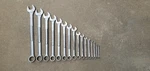 Craftsman Usa 16PC Sae Combination Set (includes Larger Wrenches). Fixed Price $135.00.