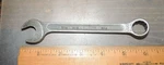 Vtg 9/16" Herbrand Combination Wrench No. 1218, Aisi 1340 Steel, Circa 1943-45. Fixed Price $20.00.