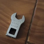 Mac 3/8" Drive 1/2" Co 16 E3 Usa Chrome Open End Crowfoot Wrench Socket. Fixed Price $20.00.