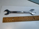 Snap On VS1820, 9/16IN. X 5/8IN. Open End Wrench - Usa. Fixed Price $8.00.