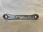 Ratcheting Wrench Armstrong 15MM- 17MM Double Box End Metric #54-599 Usa. Fixed Price $13.13.